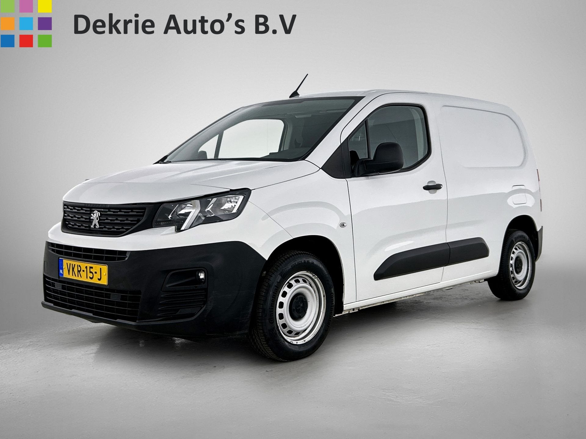 Peugeot Partner 1.2 Benzine 111PK Euro6 Premium / Airco / Na, Auto's, Dealer onderhouden, Stof, Gebruikt, 1199 cc