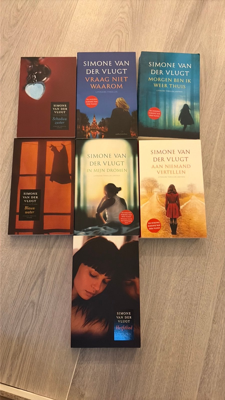 Simone van der Vlugt boeken, Verzenden, Gelezen