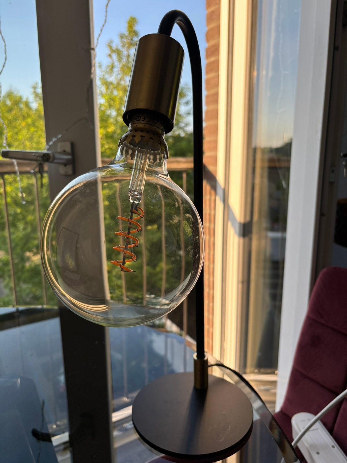 Tafellamp / nachtlamp MADE, Ophalen, Zo goed als nieuw, Design