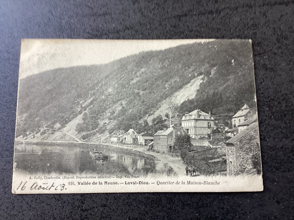 Leval-Dieu. (Monthermé) Frankrijk., Verzenden, Voor 1920, Gelopen, Frankrijk