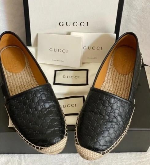 Originele Gucci espadrilles maat 38, Kleding | Dames, Schoenen, Ophalen of Verzenden, Zo goed als nieuw, Zwart