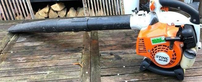 STIHL SH 85 bladblazer / bladzuiger te koop, Tuin en Terras, Bladblazers, Ophalen, Zo goed als nieuw, Benzine