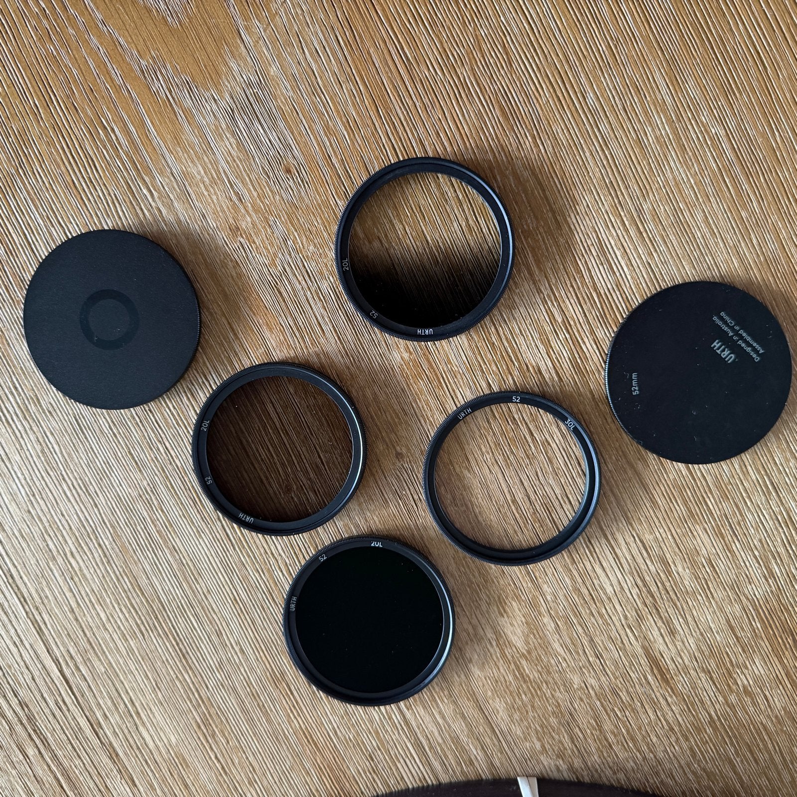 Urth 52mm UV, CPL, ND64, Soft Grad ND8 Lens Filter Kit Plus+, Filterset, Ophalen of Verzenden, Urth, Zo goed als nieuw