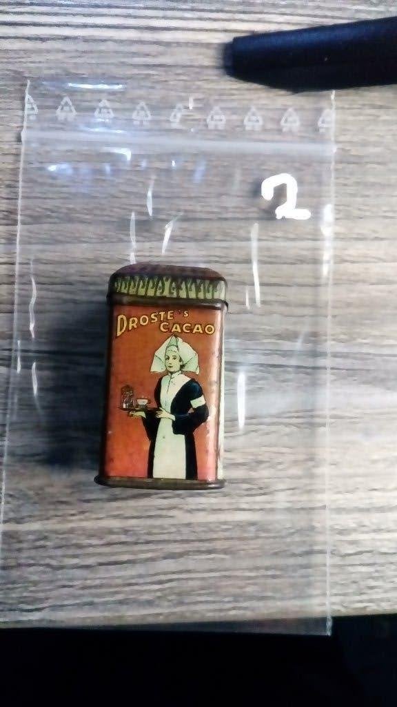 droste`s cacao monsterblikje, Verzamelen, Blikken, Ophalen of Verzenden, Gebruikt, Overige, Droste