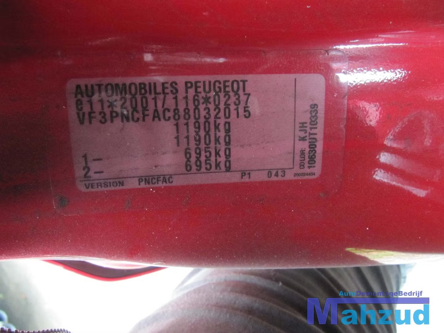PEUGEOT 107 AYGO CITROEN C1 1.0 Versnellingsbak 5 bak handba, Gebruikt, Citroën, Stellantis N.V., Ophalen of Verzenden