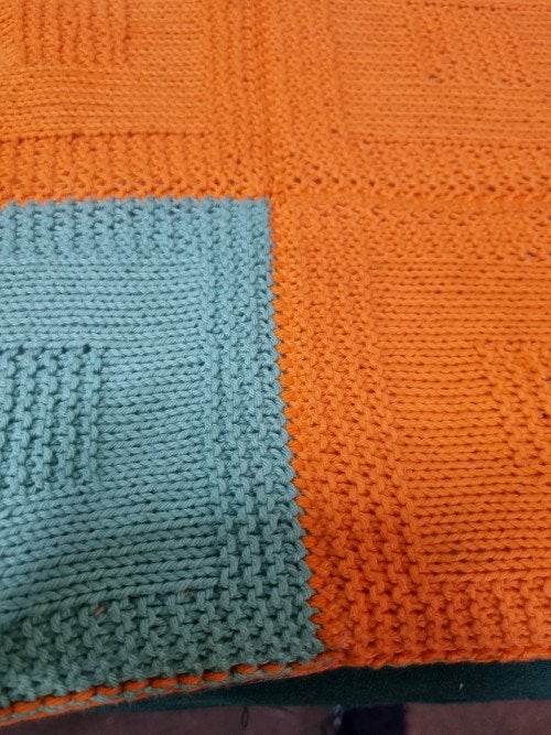 zitkussen gehaakt oranje gekleurd, Huis en Inrichting, Ophalen of Verzenden, 'T Olde Gre-j, Info@toldegrej.nl, Endepoelstraat 20f Didam