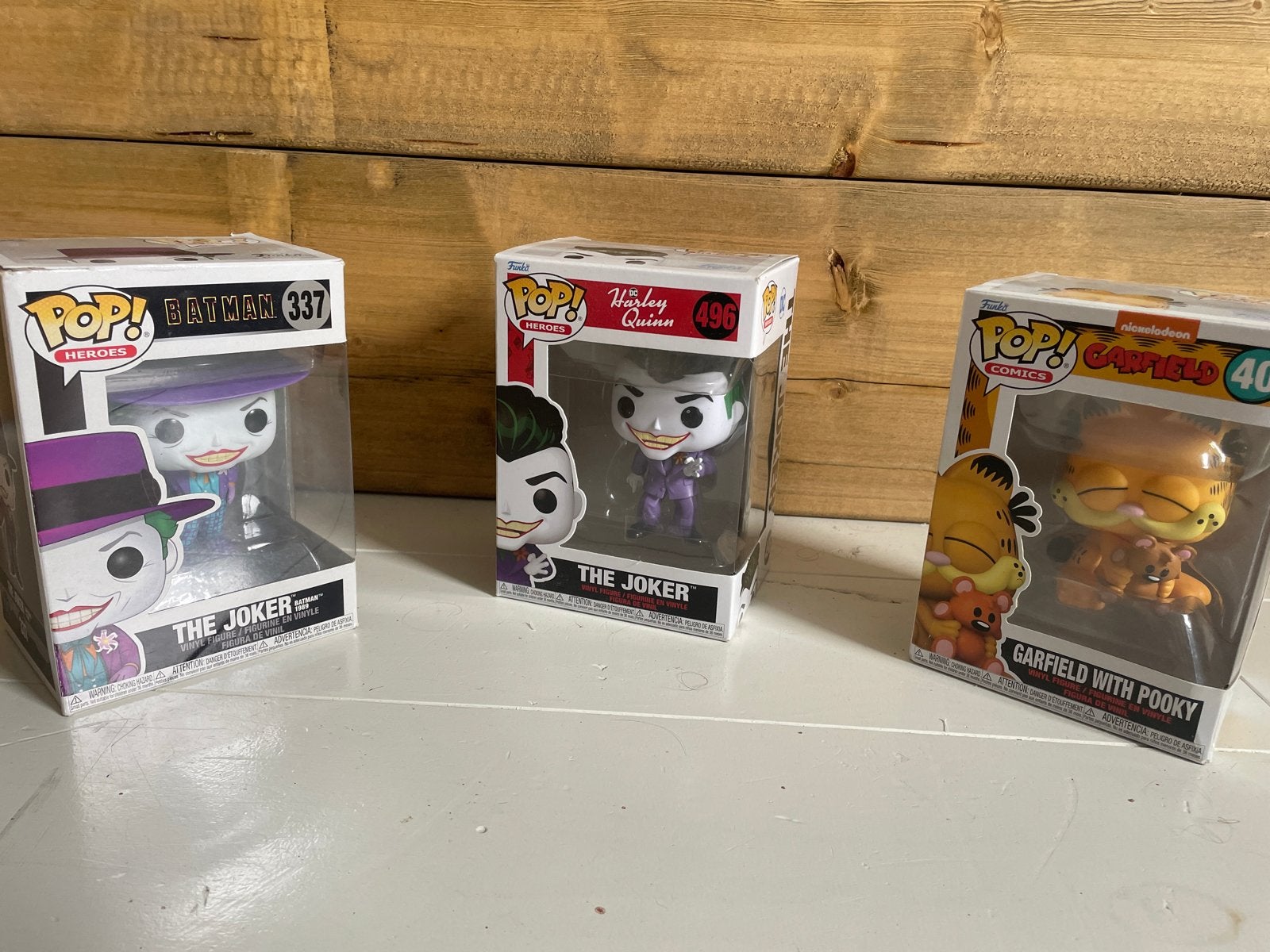 Funko Pop! The Joker & Garfield - 3 stuks, Ophalen of Verzenden, Nieuw