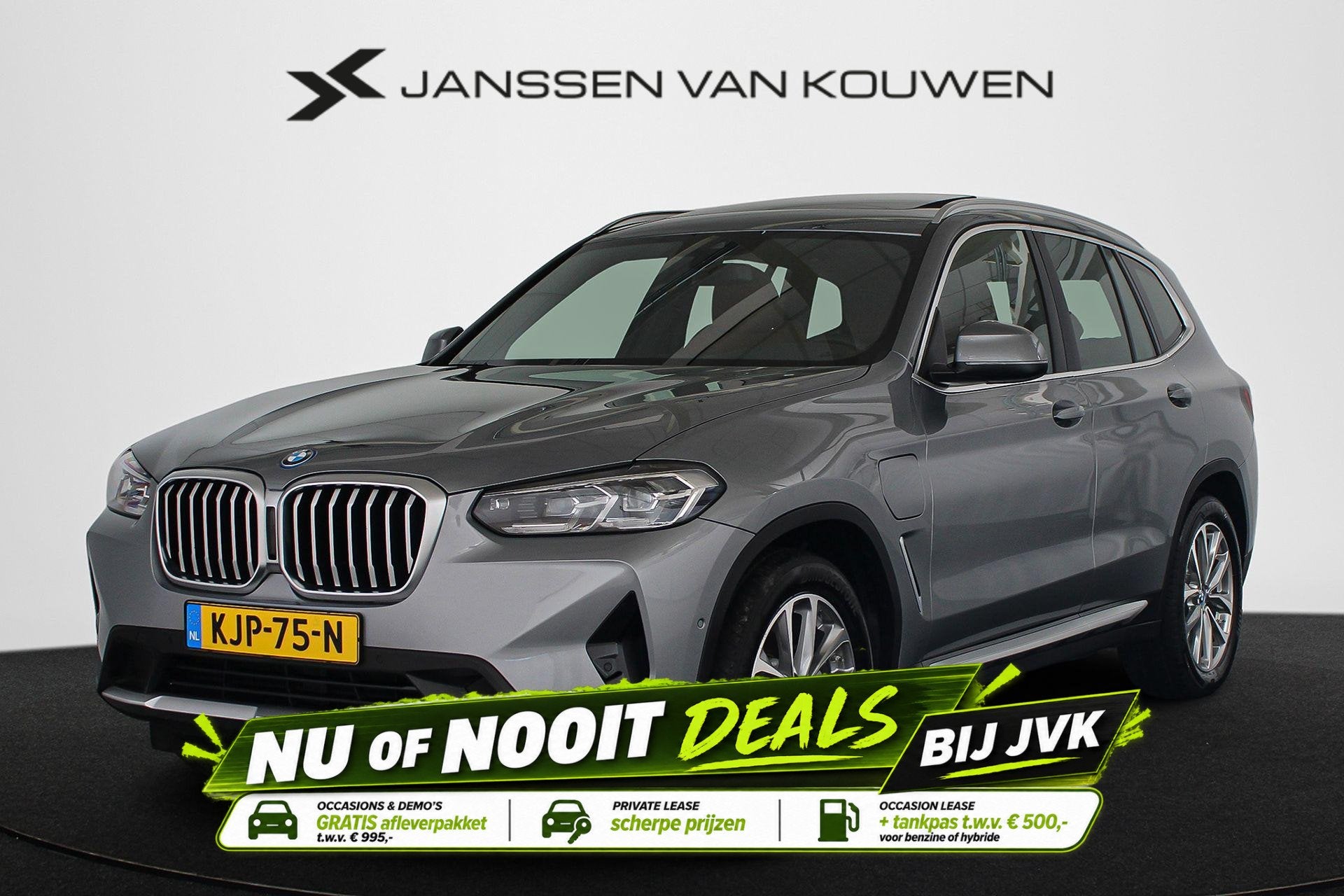 BMW X3 xDrive30e Panoramadak Merino Leder Apple CarPlay Acht, 1998 cc, Gebruikt, 2000 kg, Automatische klimaatregeling