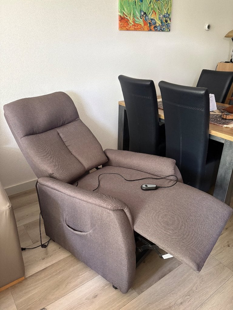 Relaxfauteuil, Ophalen, Gebruikt, 75 tot 100 cm, Stof