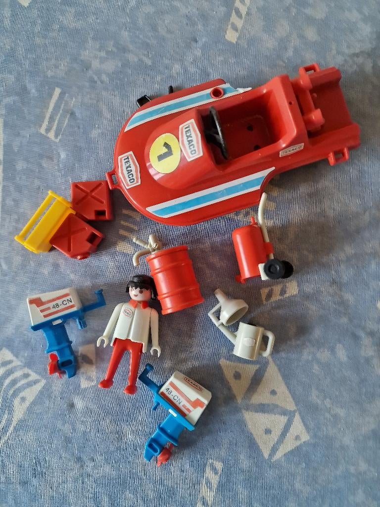 Playmobil 3538 Speedboot Onderdelen Vintage, Ophalen of Verzenden, Gebruikt