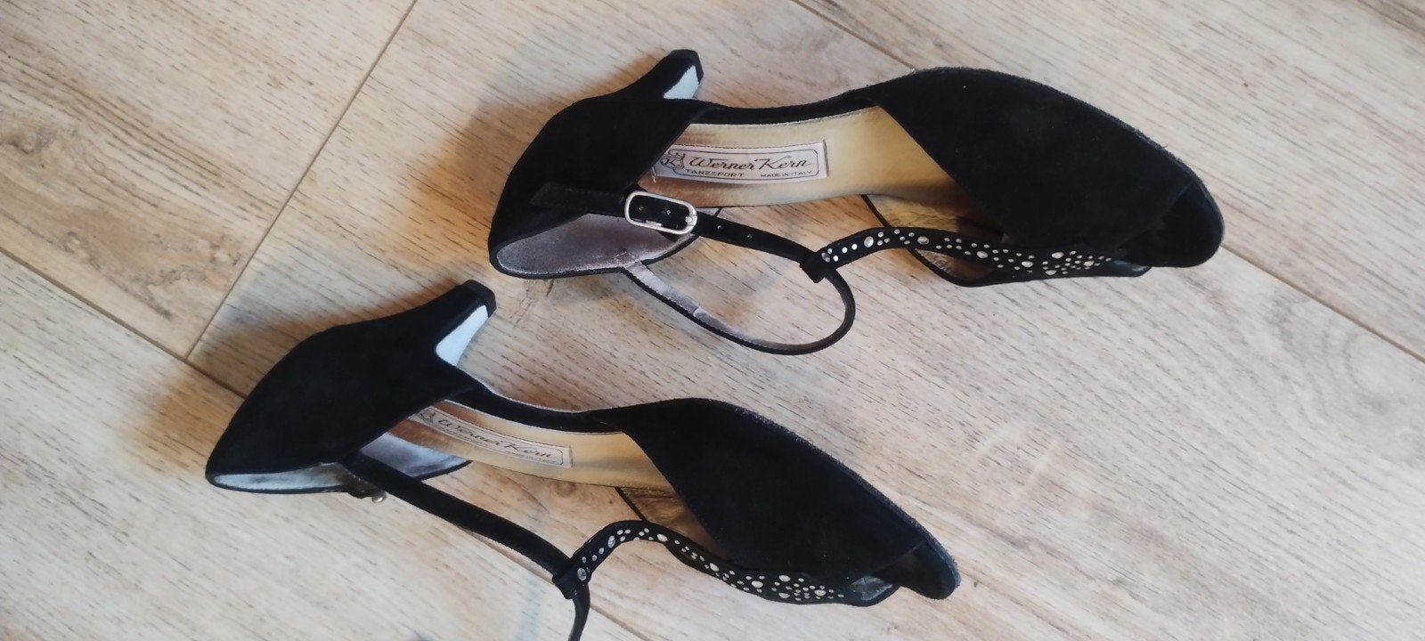 Dansschoenen, Verzenden, Zwart, Dansschoenen, Gedragen