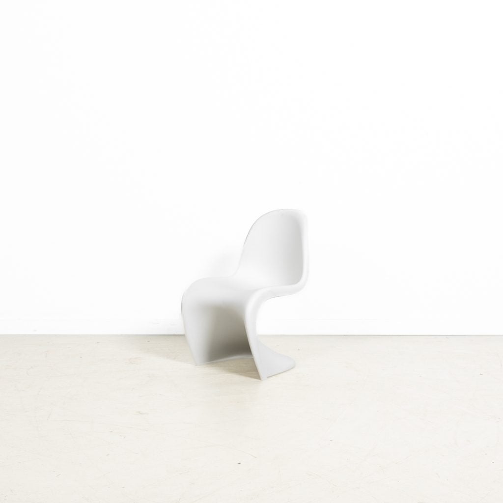 Vitra Panton Junior Kinderstoel Wit Kunststof, Huis en Inrichting, Stoelen, Niet ingevuld, Zo goed als nieuw, Niet ingevuld, Niet ingevuld