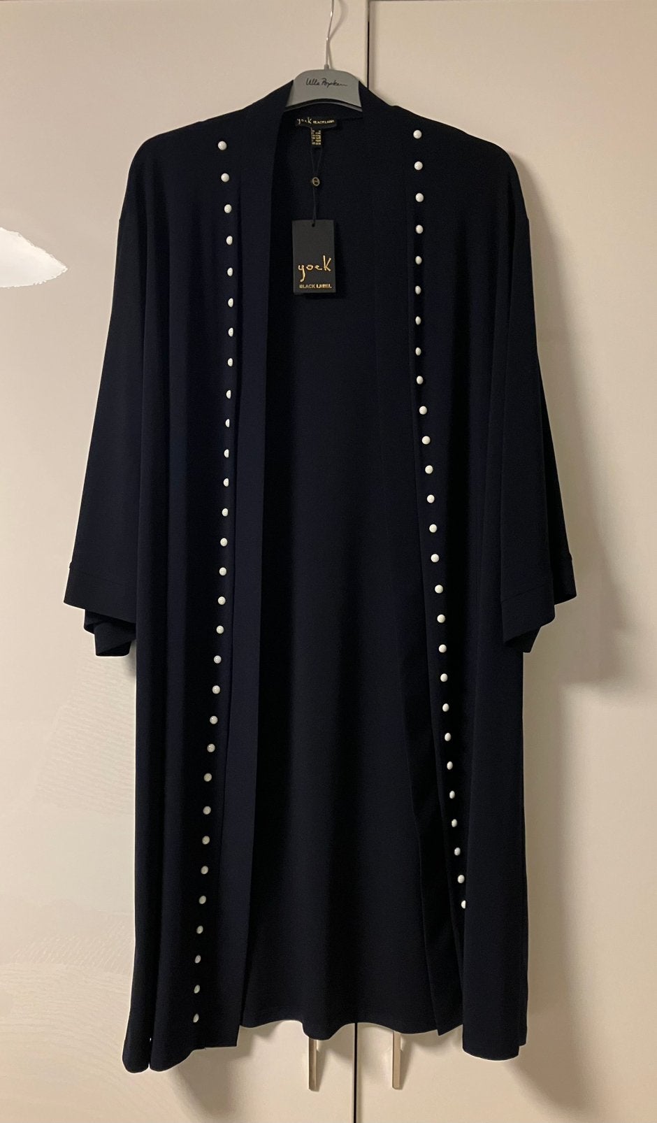 Yoek Black Label vest, Kleding | Dames, Grote Maten, Ophalen of Verzenden, Nieuw, Blauw, Trui of Vest