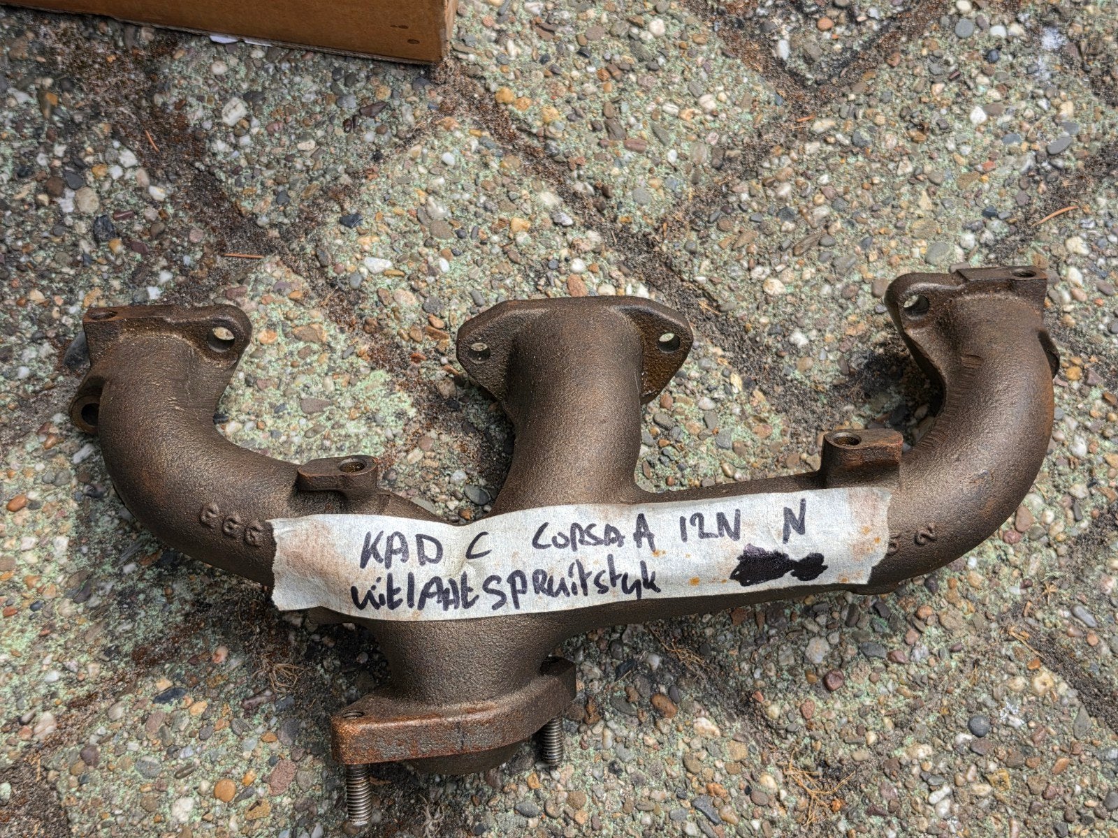 Opel Corsa A Opel Kadett C 1.2N uitlaatspruitstuk, Auto-onderdelen, Ophalen of Verzenden, Nieuw, Opel