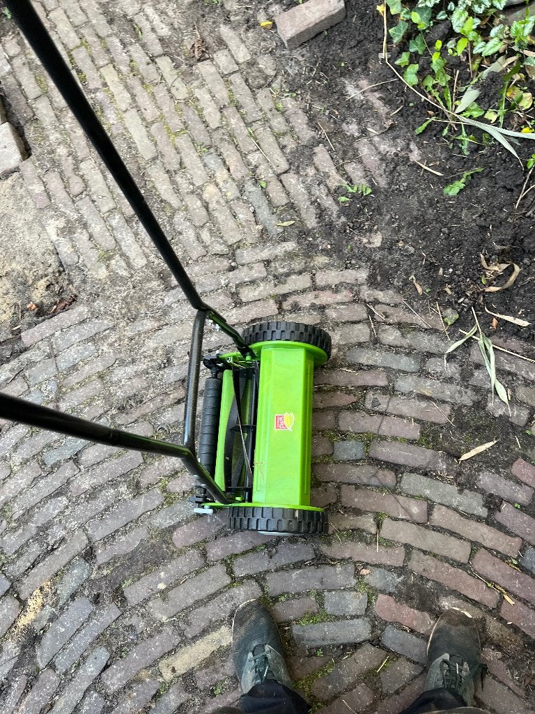 Grasmaaier, Tuin en Terras, Grasmaaiers, Ophalen, Gebruikt, Handgrasmaaier