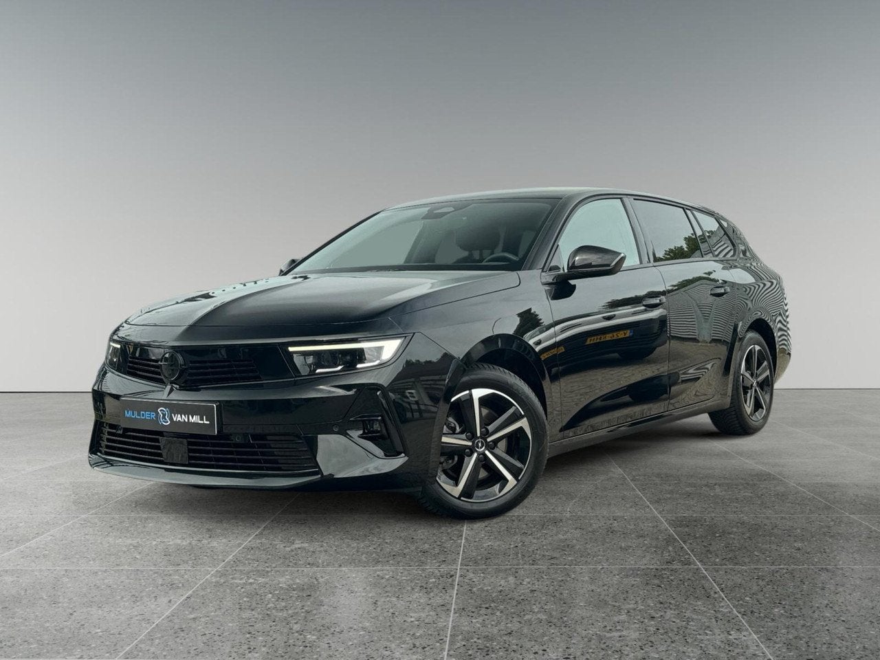 Opel Astra ST GS 1.2 Turbo Hybrid 145pk | MATRIX LED| HEAD U, Stof, Gebruikt, 1199 cc, Hybride Elektrisch/Benzine
