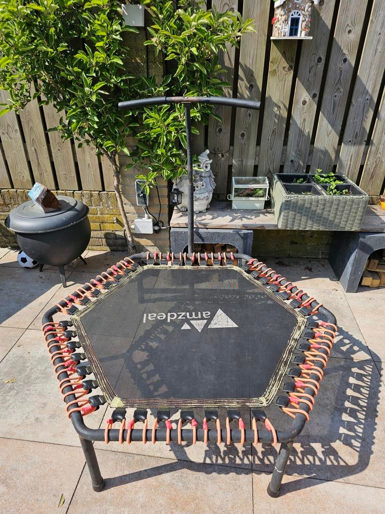 Amzdeal Sporttrampoline / Fitnesstrampoline met Handgreep, Ophalen, Gebruikt, Overige typen