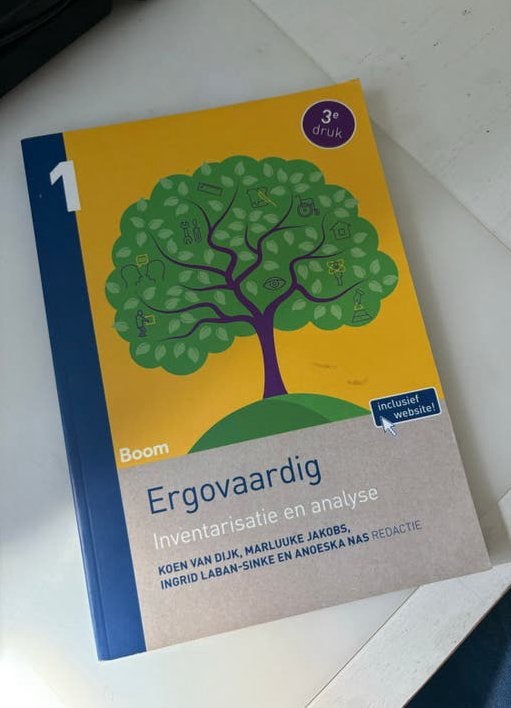 Ergovaardig 1 & 2 - Inventarisatie, analyse en interventies, Boeken, Verzenden, Gamma, Zo goed als nieuw, HBO