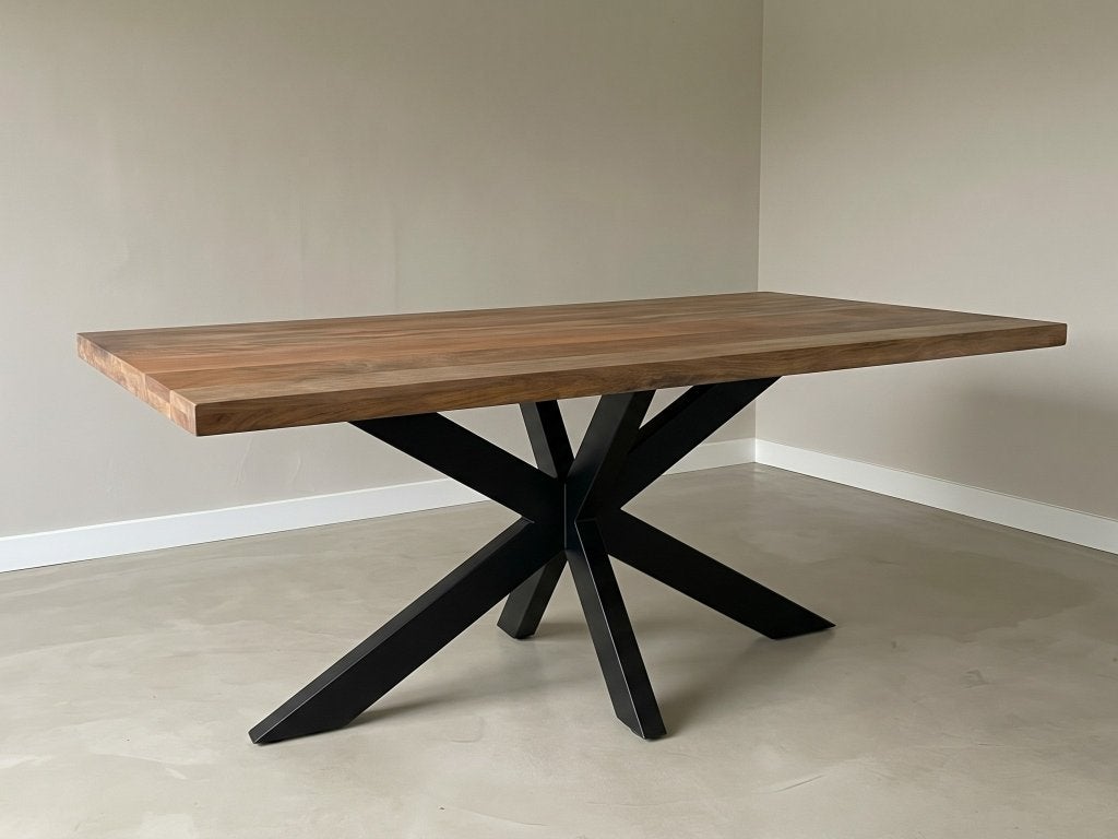Foto 3 van Uitverkoop: Mangohouten Eettafels Lage Prijzen