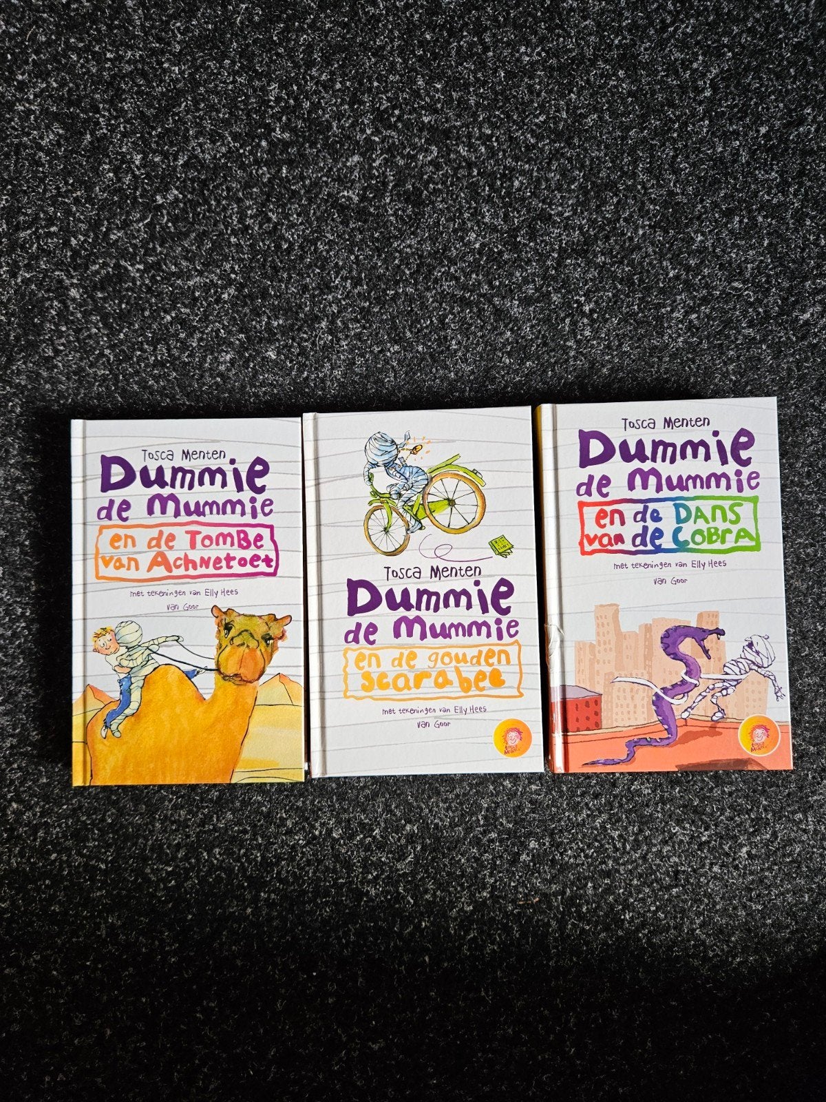 Dummie de Mummie 3 boeken, Ophalen, Zo goed als nieuw, Fictie algemeen