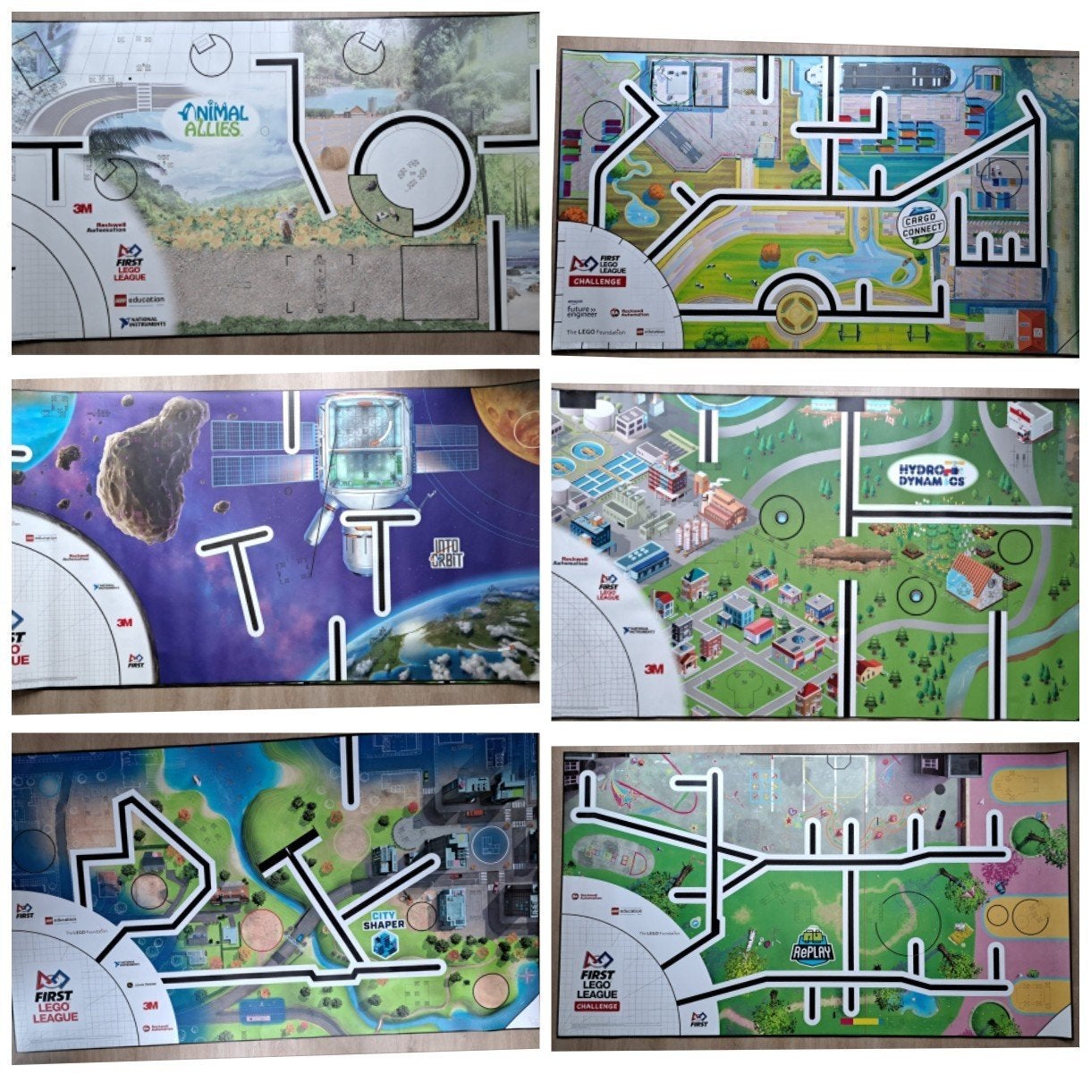 First Lego League wedstrijdplaten- Diverse Edities, Overige thema's, Lego, Overige typen, Ophalen of Verzenden