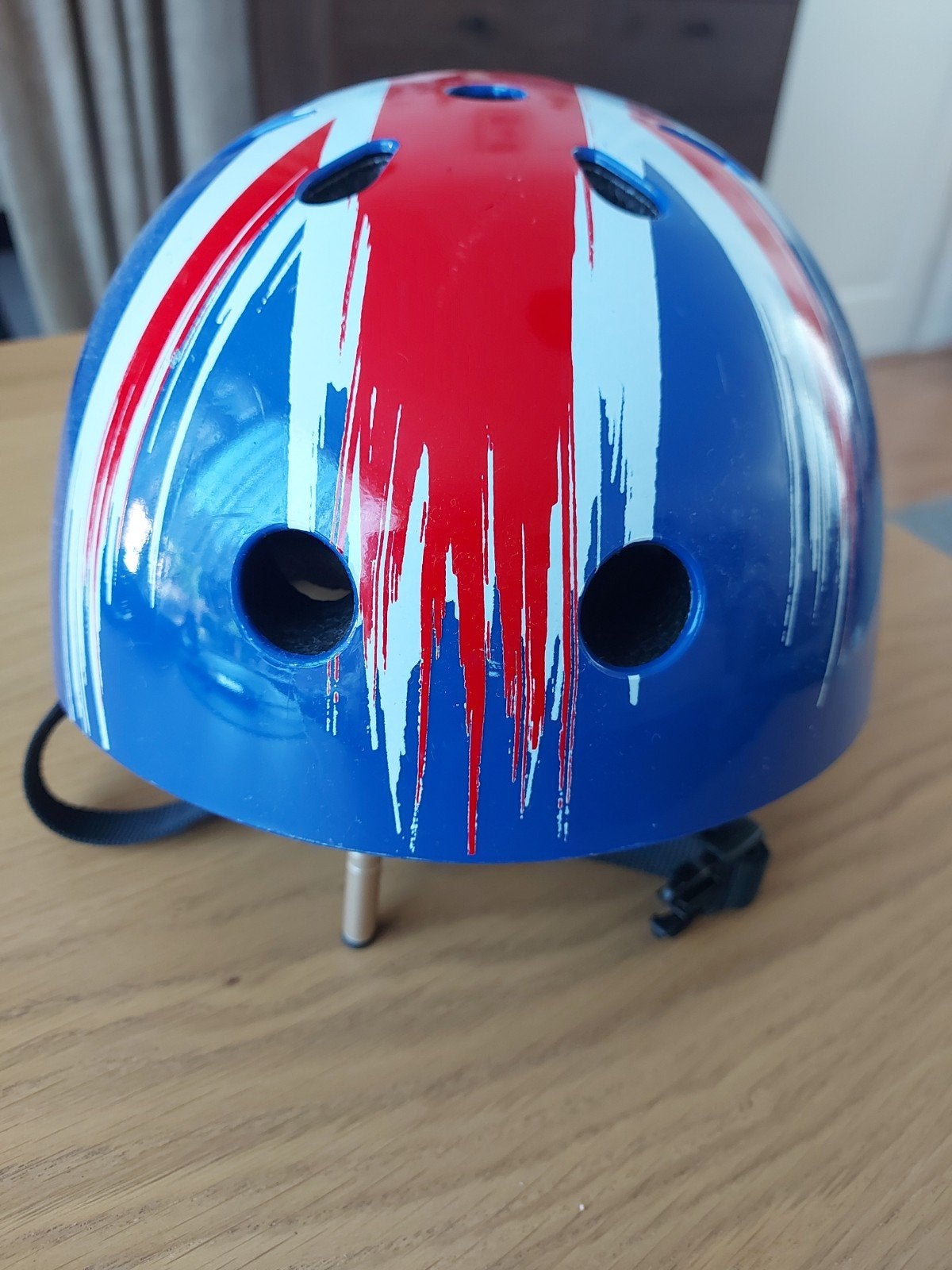 Fietshelm / Skatehelm met Union Jack design XS, XS, Gebruikt, Onbekend, Jongen of Meisje