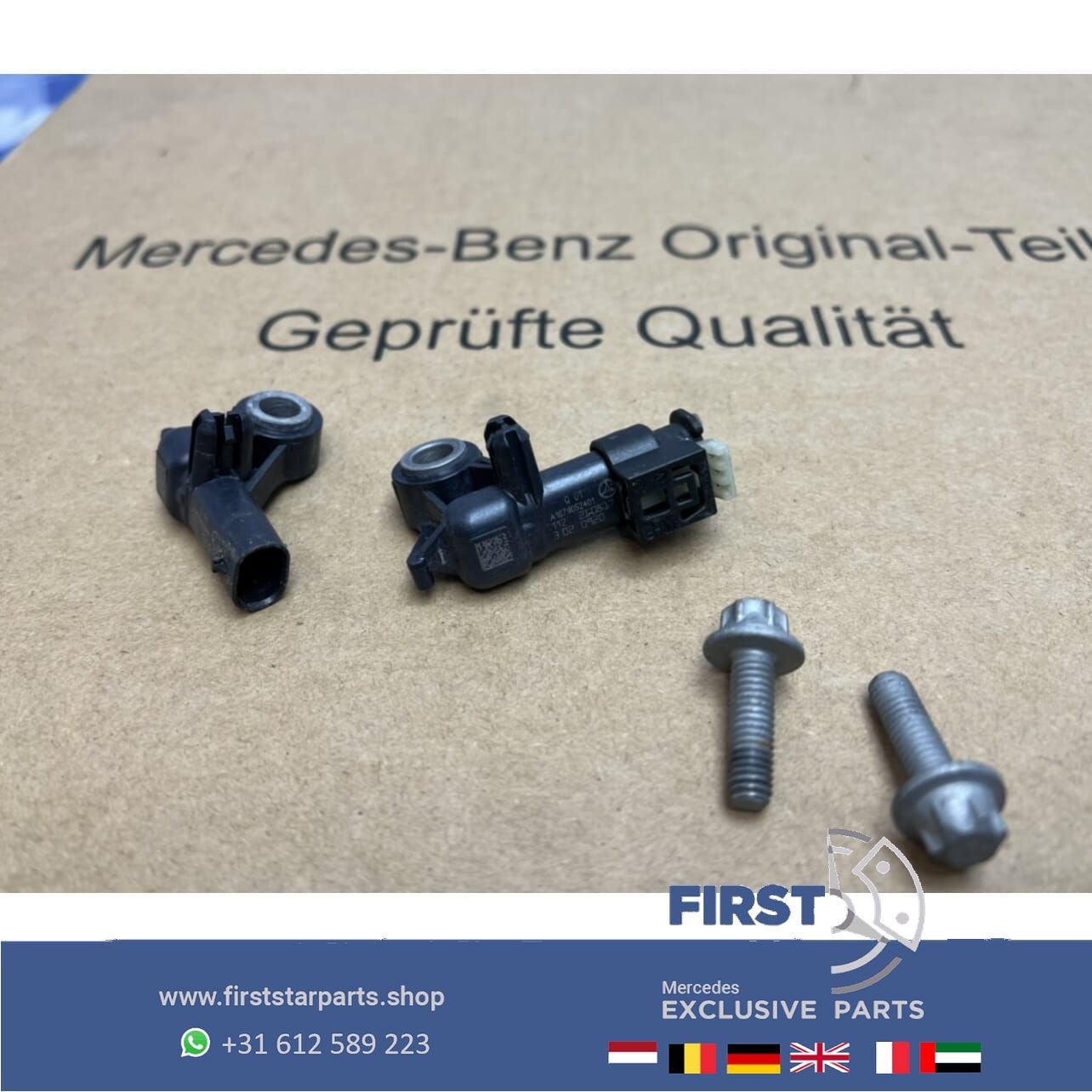 AIRBAG CRASH SENSOREN SET Mercedes W177 A W247 B W118 CLA H2, Auto-onderdelen, Gebruikt, -, Ophalen of Verzenden, -