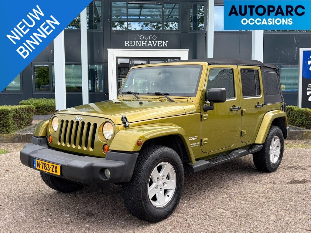 Jeep Wrangler Unlimited 3.8 Sahara , CRUISE CONTROLE, 4WD AU, Auto's, Gebruikt, 120 €/maand, Bedrijf, Vierwielaandrijving