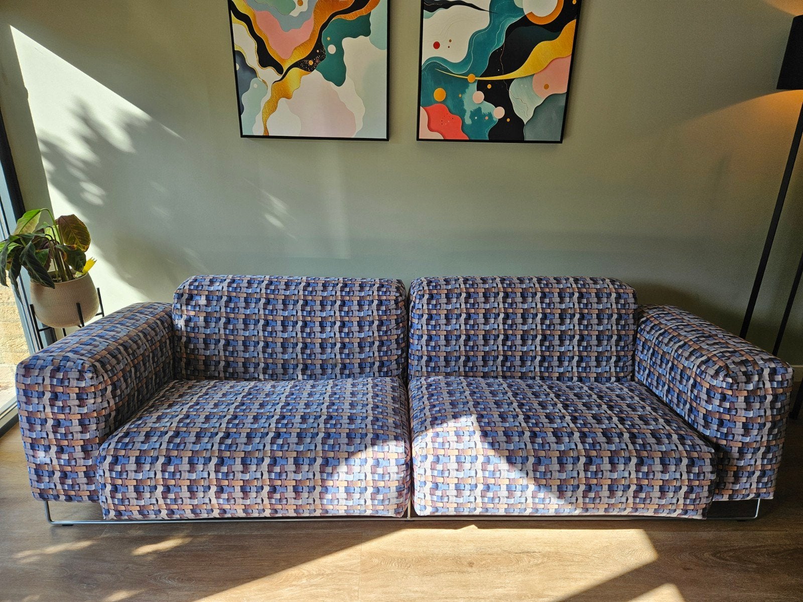 Harvink 3 zits bank, Huis en Inrichting, Ophalen, Driepersoons, 75 tot 100 cm, Harvink