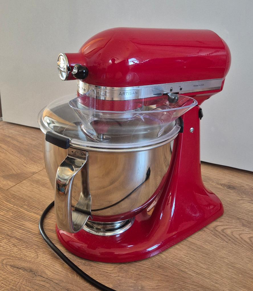 KitchenAid keukenmachine, 4 liter of meer, Ophalen, Zo goed als nieuw, 3 snelheden of meer