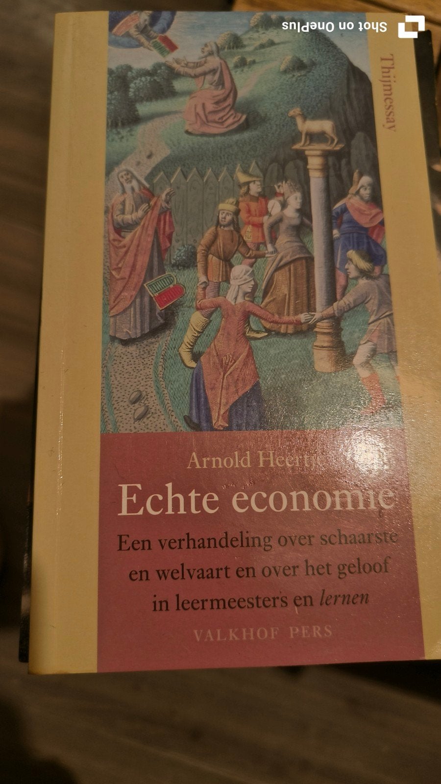 Echte Economie - Arnold Heertje (Valkhof Pers), Boeken, Ophalen of Verzenden, Gelezen, Arnold Heertje, Nederland