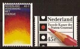 Nederland NVPH nr 1128a/29a postfris Energie 1977, Postzegels en Munten, Postzegels | Nederland, Ophalen of Verzenden, Na 1940