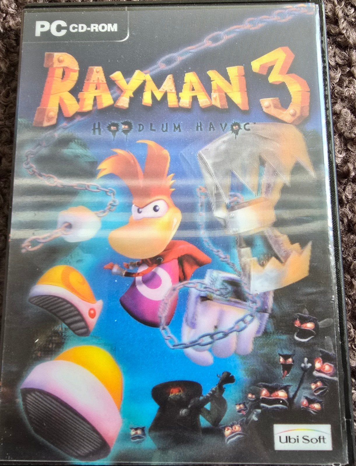 Rayman 3 Hoodlum Havoc PC CD-ROM, Spelcomputers en Games, Gebruikt, 1 speler, Ophalen of Verzenden, Platform