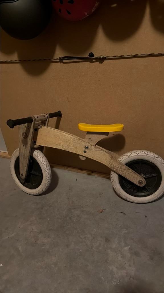 Houten loopfiets, Ophalen of Verzenden, Gebruikt, Loopfiets