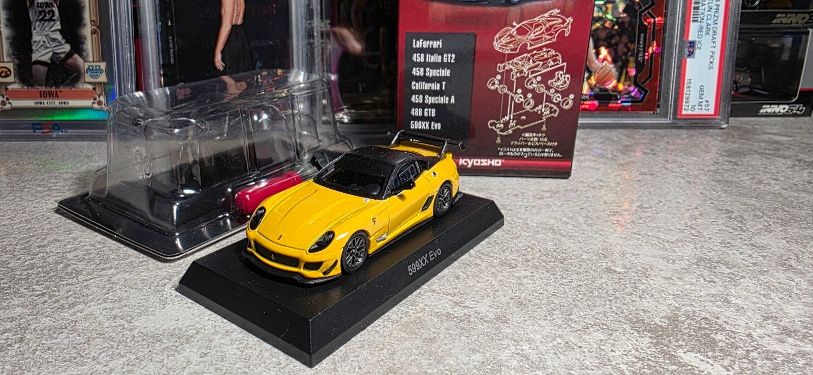 1:64 Ferrari 599XX Evo kyosho, Hobby en Vrije tijd, Ophalen of Verzenden, Nieuw, Auto