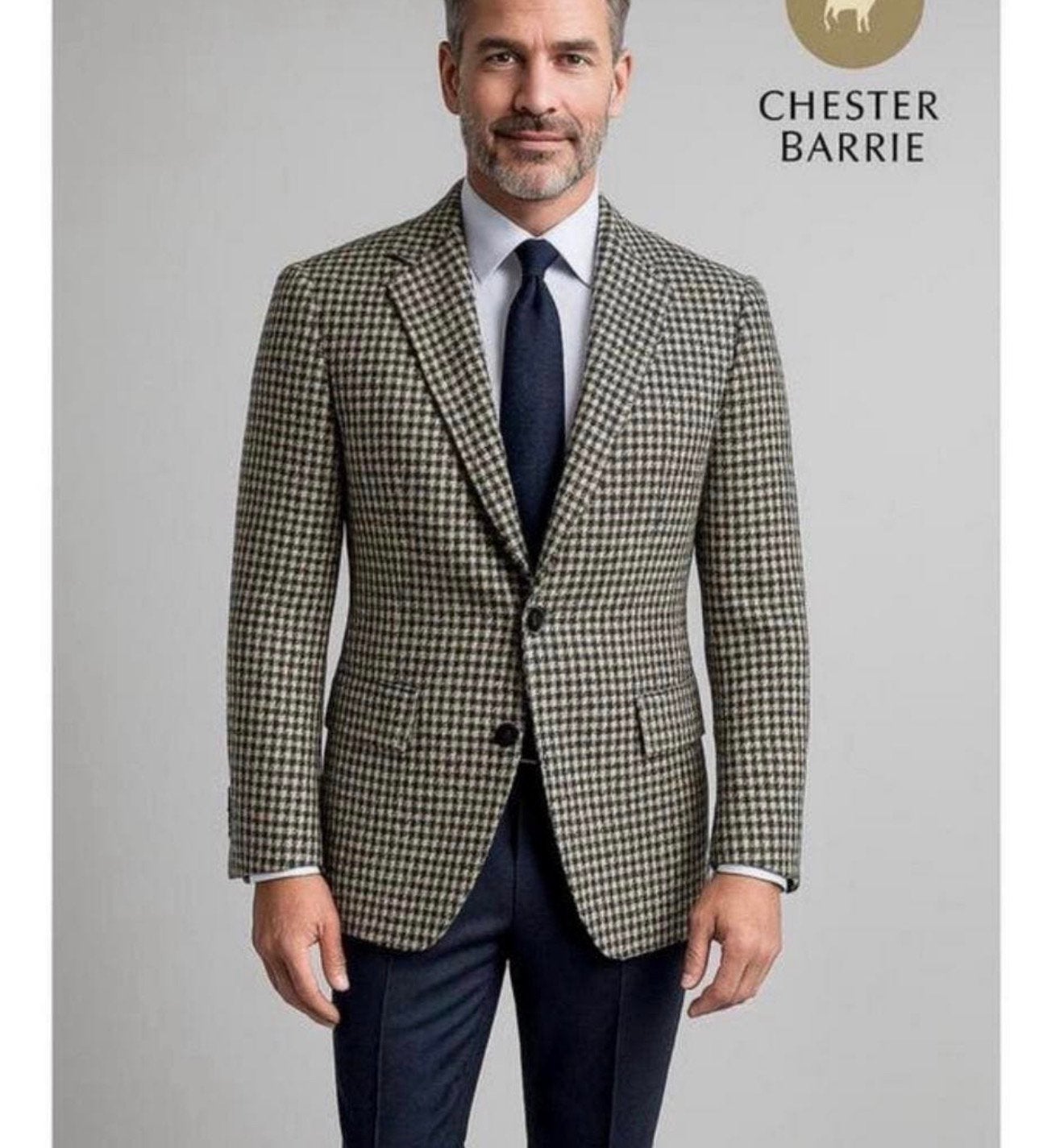 Chester Barrie - Colbert Blazer Cashmere Kasjmier wol Heren, Maat 48/50 (M), B, Ophalen of Verzenden, Zo goed als nieuw