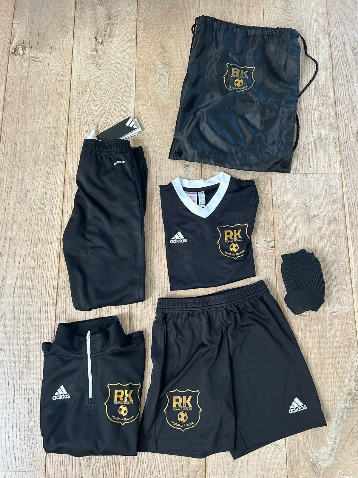 RICHARD KNOPPER FOOTBALL ACADEMY SET - JR, Maat S, Ophalen, Zo goed als nieuw, Set