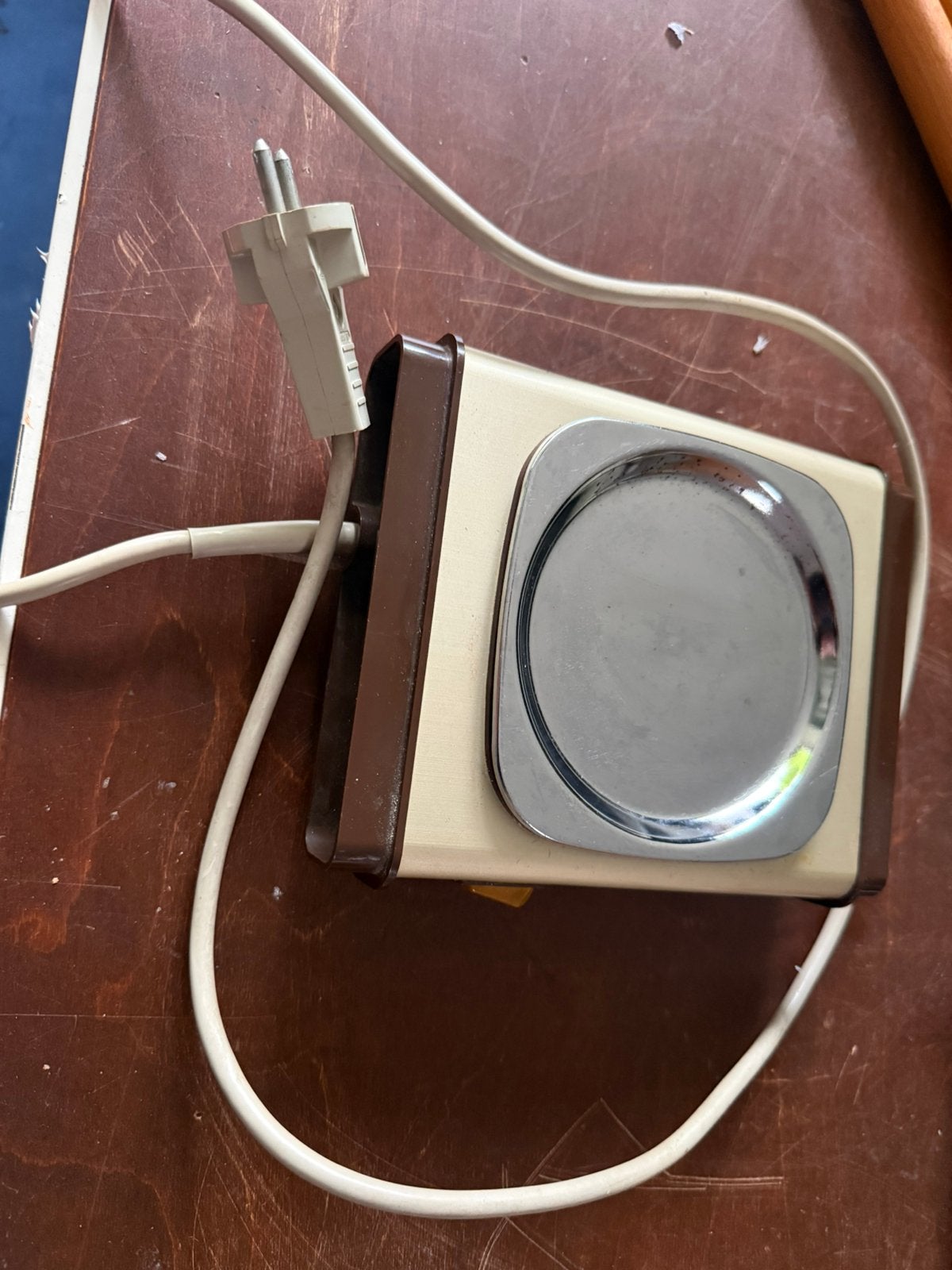 Technivorm warmhoudplaatje vintage Melitta Moccamaster, Ophalen, Zo goed als nieuw, Koffiemachine