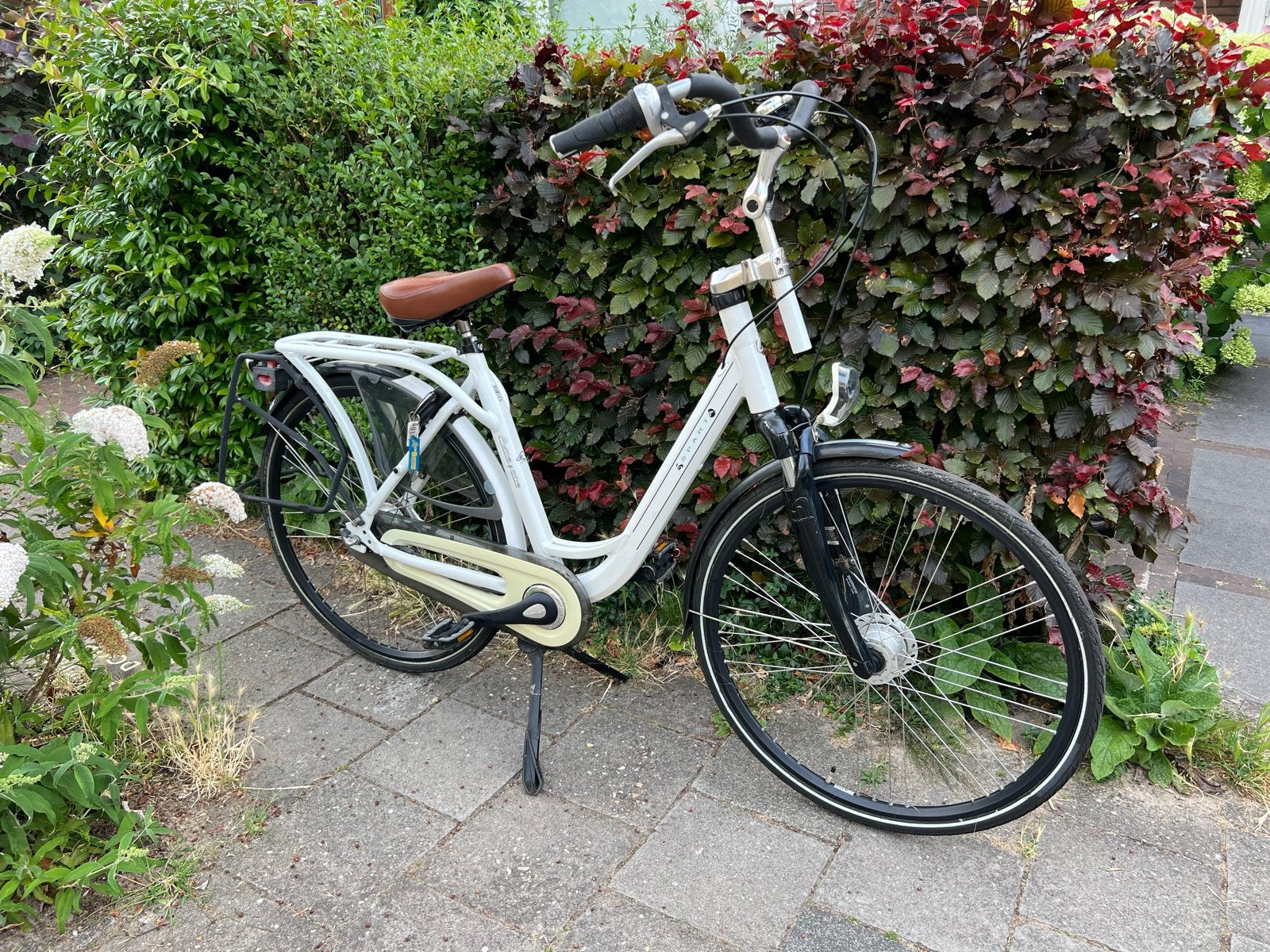 Sparta Mamafiets voor kinderzitjes en met fietstassenbeugels, Ophalen, Sparta, Versnellingen, Trommelrem