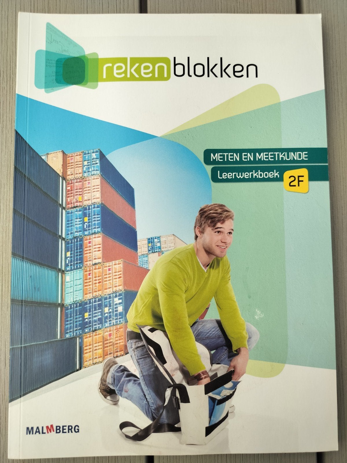 Rekenblokken leerwerkboek 2F Meten en Meetkunde, Ophalen of Verzenden, Alpha, Nieuw, MBO
