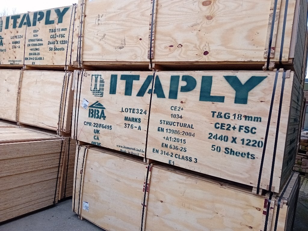 Vol pak 50 x underlayment 122x244 TG voor € 1.350,- incl btw, Doe-het-zelf en Verbouw, Platen en Panelen, Ophalen, Nieuw, Multiplex