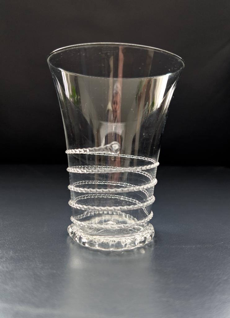 'Juliska' Boheems klassiek waterglas Mond geblazen, Ophalen of Verzenden, Gebruikt, Waterglas