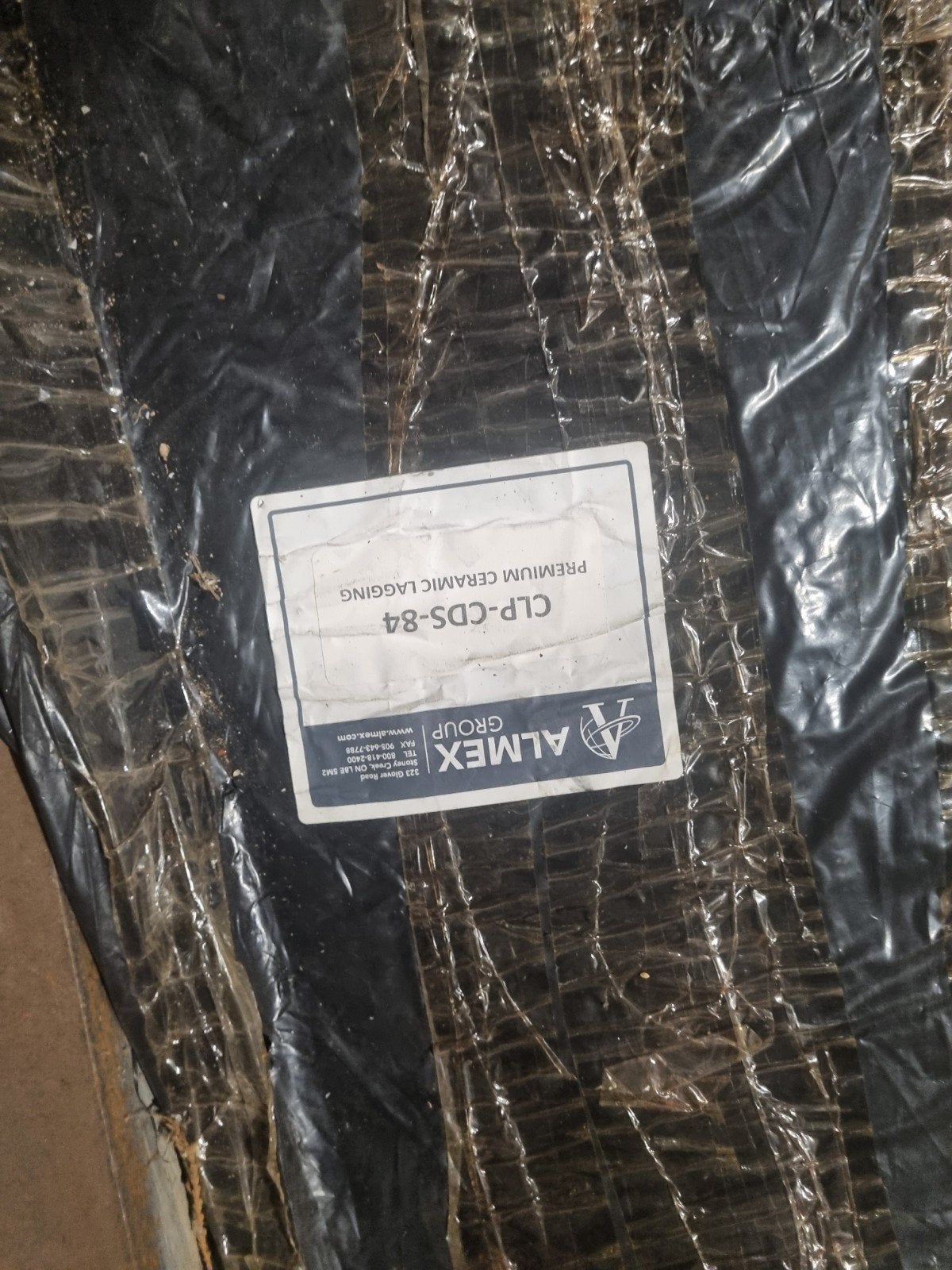 Te koop: Almex Premium Ceramic Lagging – Restpartij ca. 5 m², Ophalen, Vd Werff, Info@scheepsbouwvanderwerff.nl, 9204wx