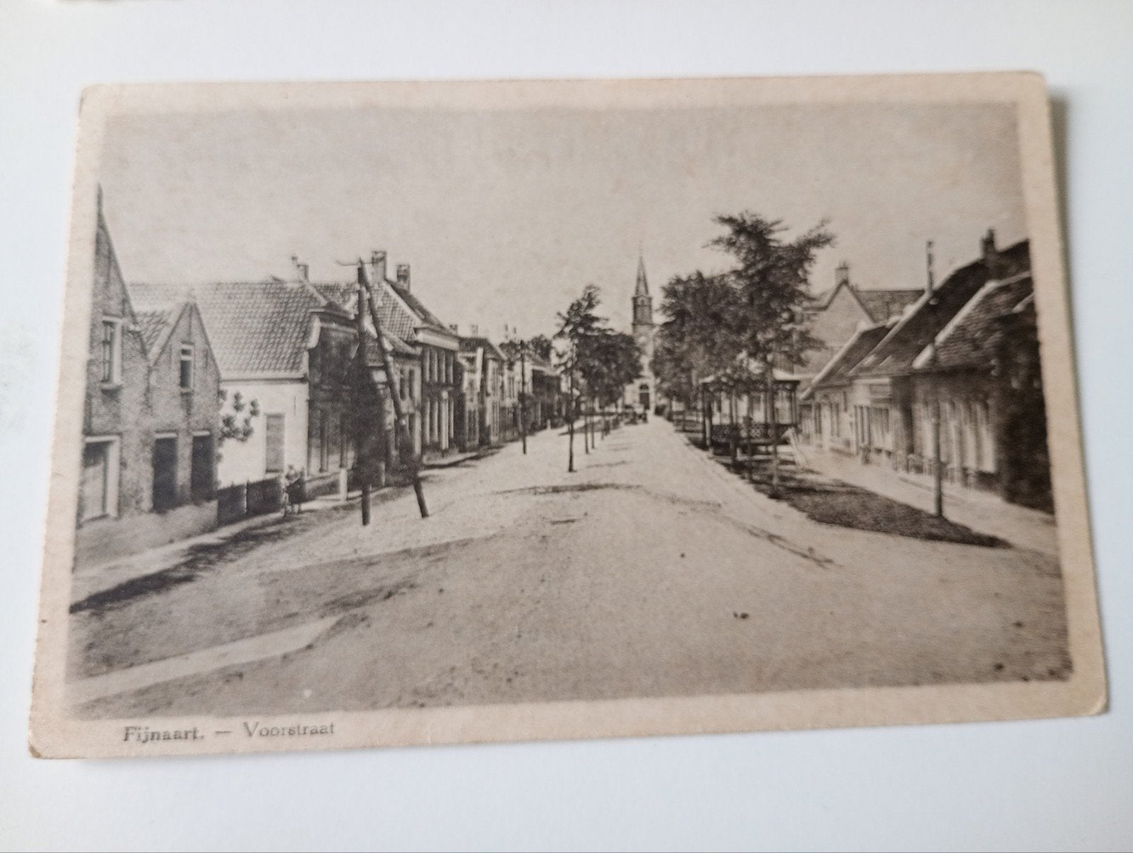 Fijnaart Voorstraat, Ophalen of Verzenden, Voor 1920, Ongelopen, Noord-Brabant