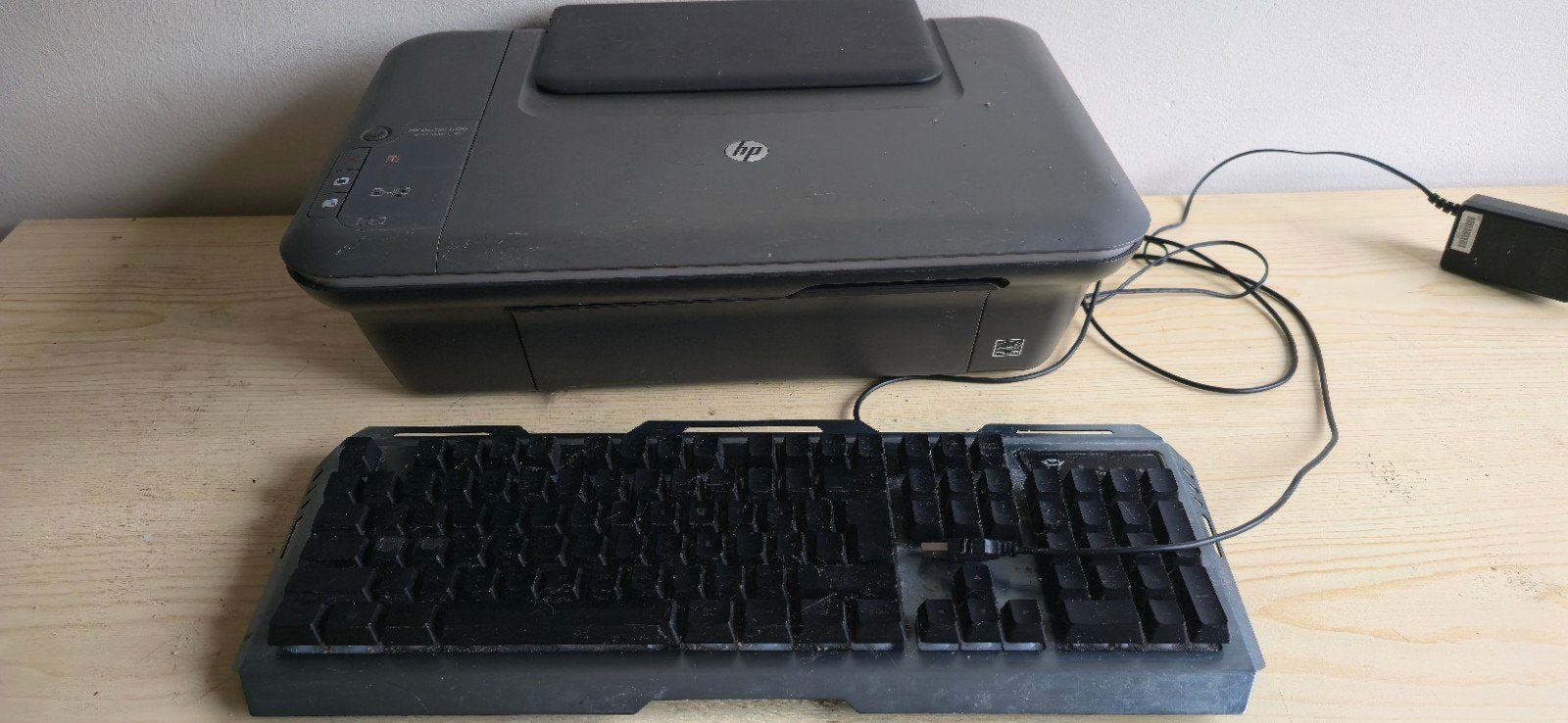 Voor een hobby klusser. HP All-in-One Printer + toetsenbord, Ophalen, Inkjetprinter, All-in-one, HP