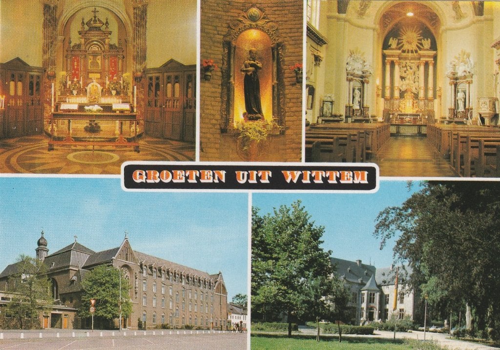 WITTEM Kerk Klooster St. Gerardus Kasteel Groeten, Verzenden, 1980 tot heden, Ongelopen, Limburg