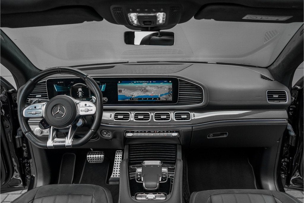 Mercedes-Benz GLE Coupé AMG 63 S 4MATIC+ Pano Distronic Bur, Auto's, Mercedes-Benz, 12 maanden, Gebruikt, Zwart, 156 €/maand