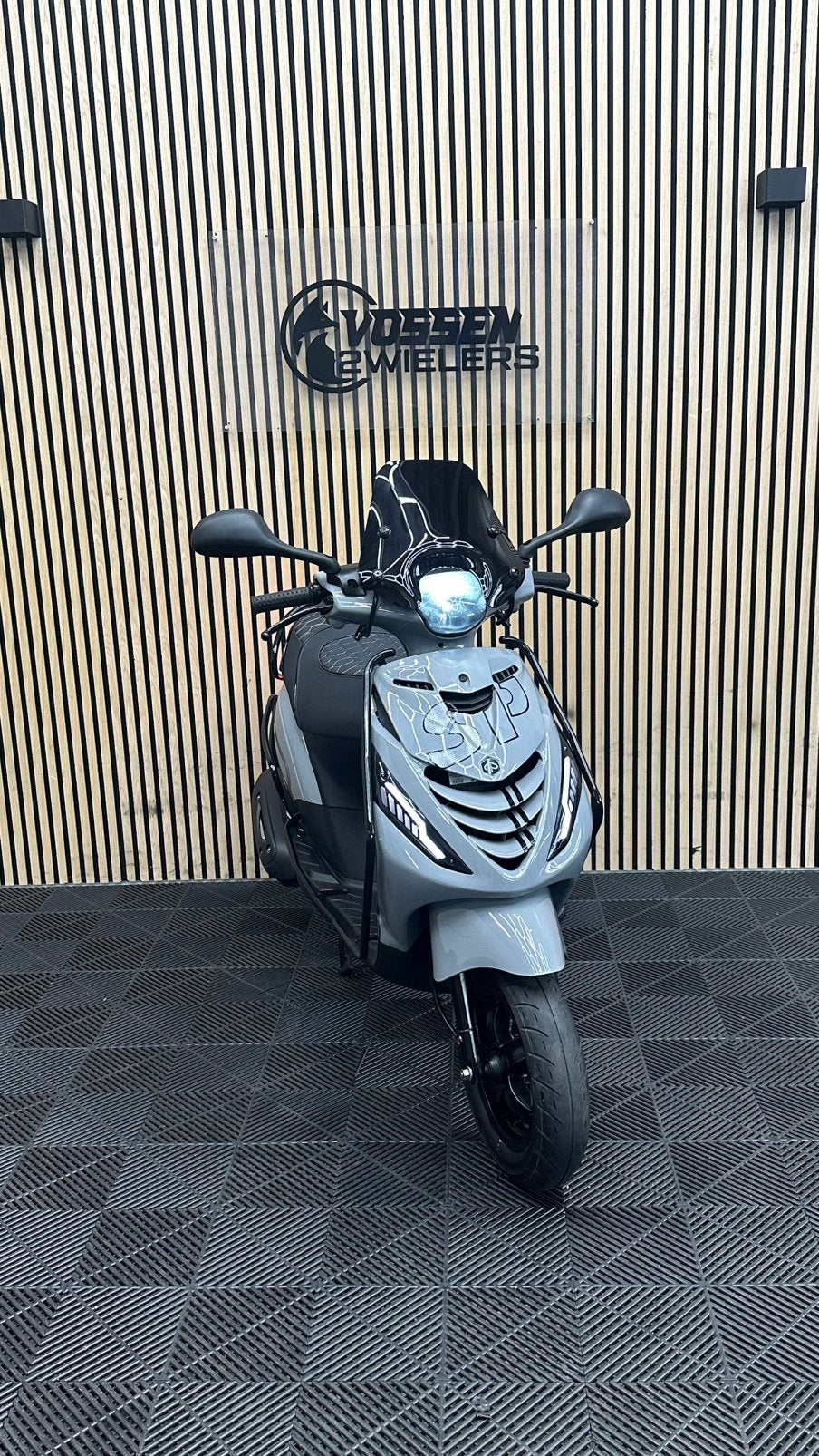 Piaggio Zip | Nardo Grey & Black | 2020 | 4.800 KM, Fietsen en Brommers, Scooters | Piaggio, Maximaal 45 km/u, Zip, Zo goed als nieuw