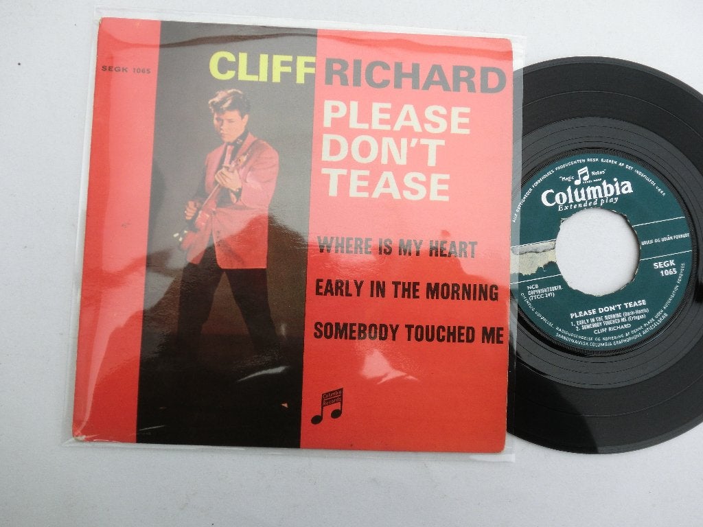 Cliff Richard Please don't tease EP, 7 inch, Ophalen of Verzenden, Zo goed als nieuw, Pop