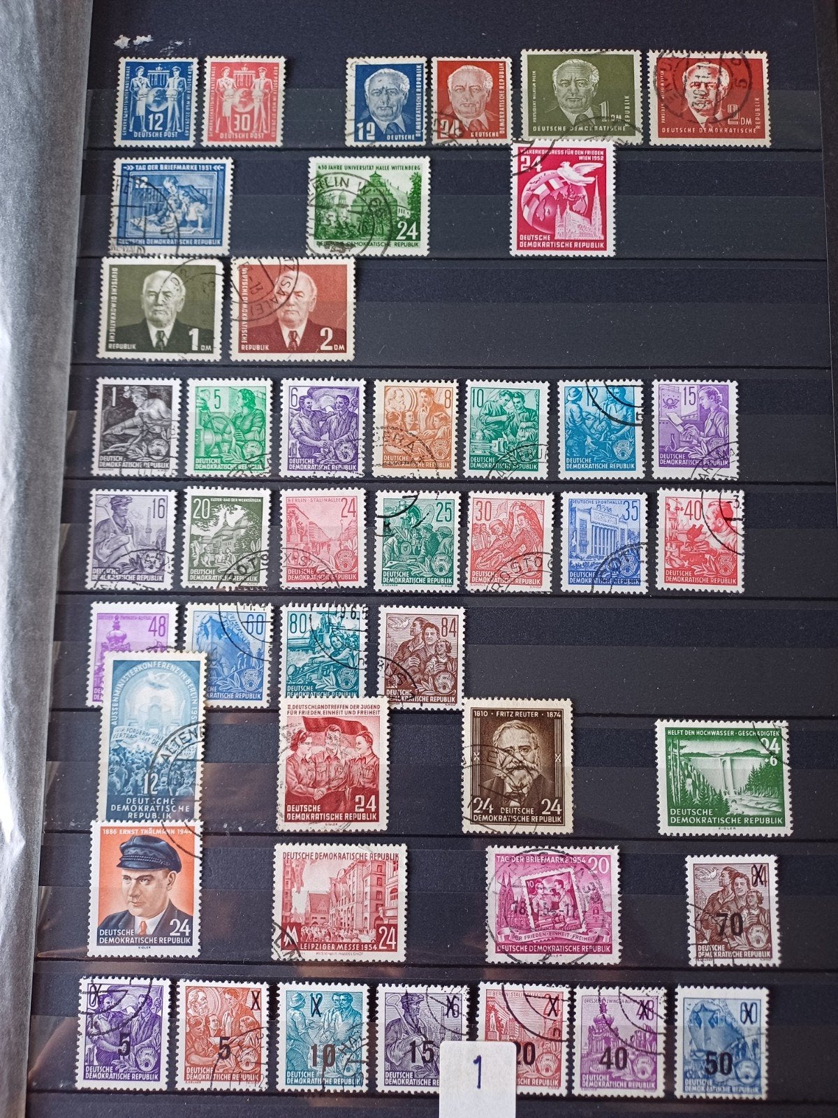 DDR gestempeld, Ophalen of Verzenden, DDR, Gestempeld
